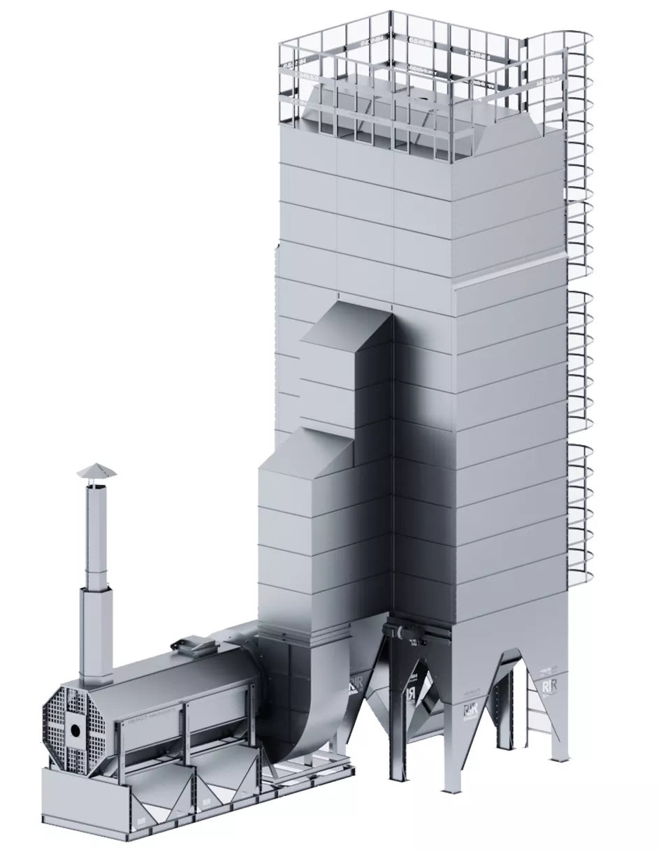 фотография продукта Зерносушилка порционная rirтн-16(16 т/ч)