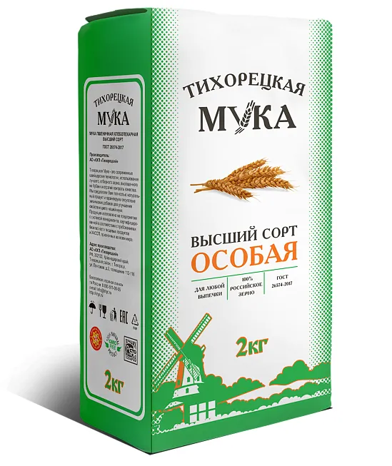 мукахлебопекарная высшего сорта 