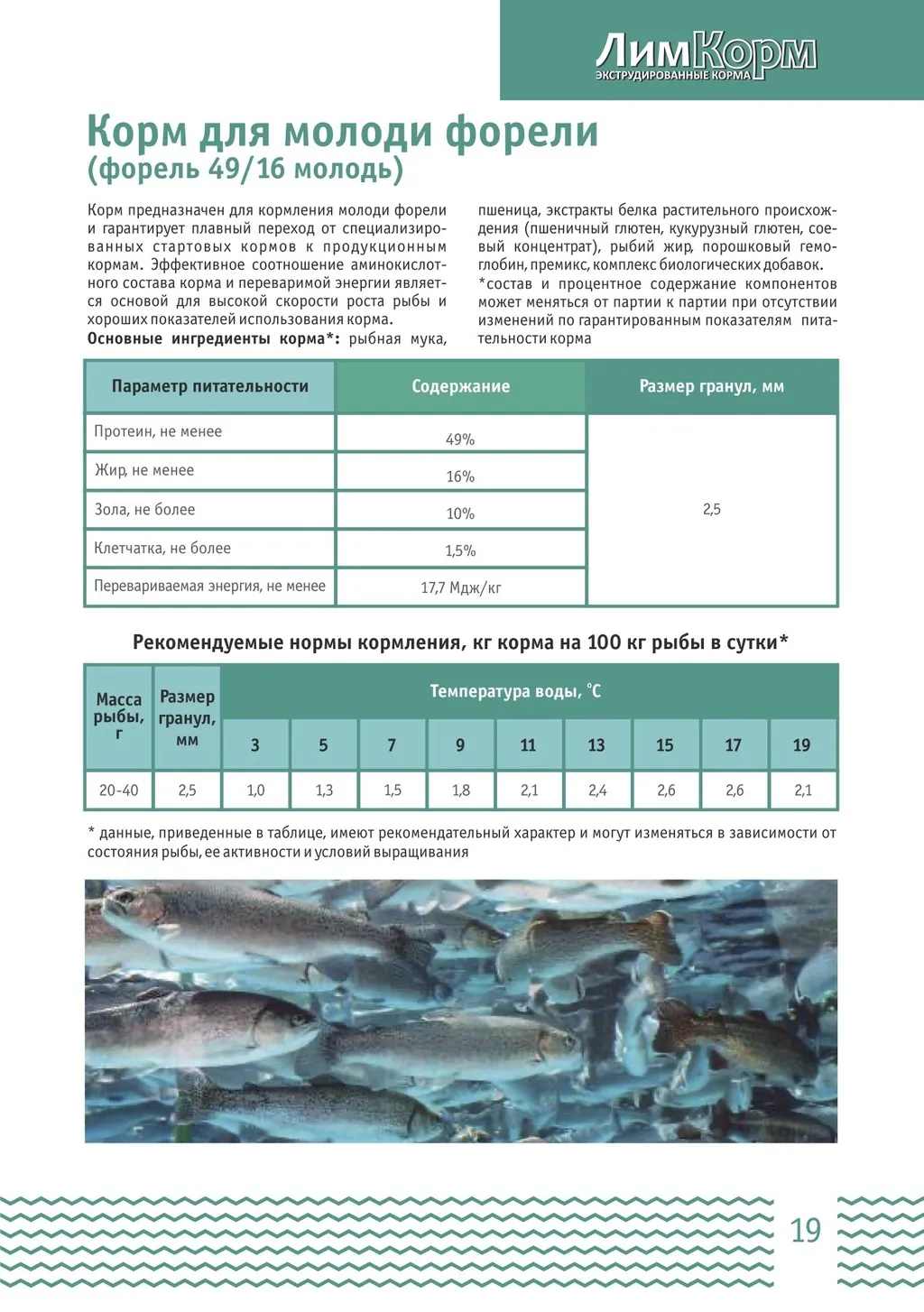 корма для форели (ЛимКорм) в Москве и Московской области 7