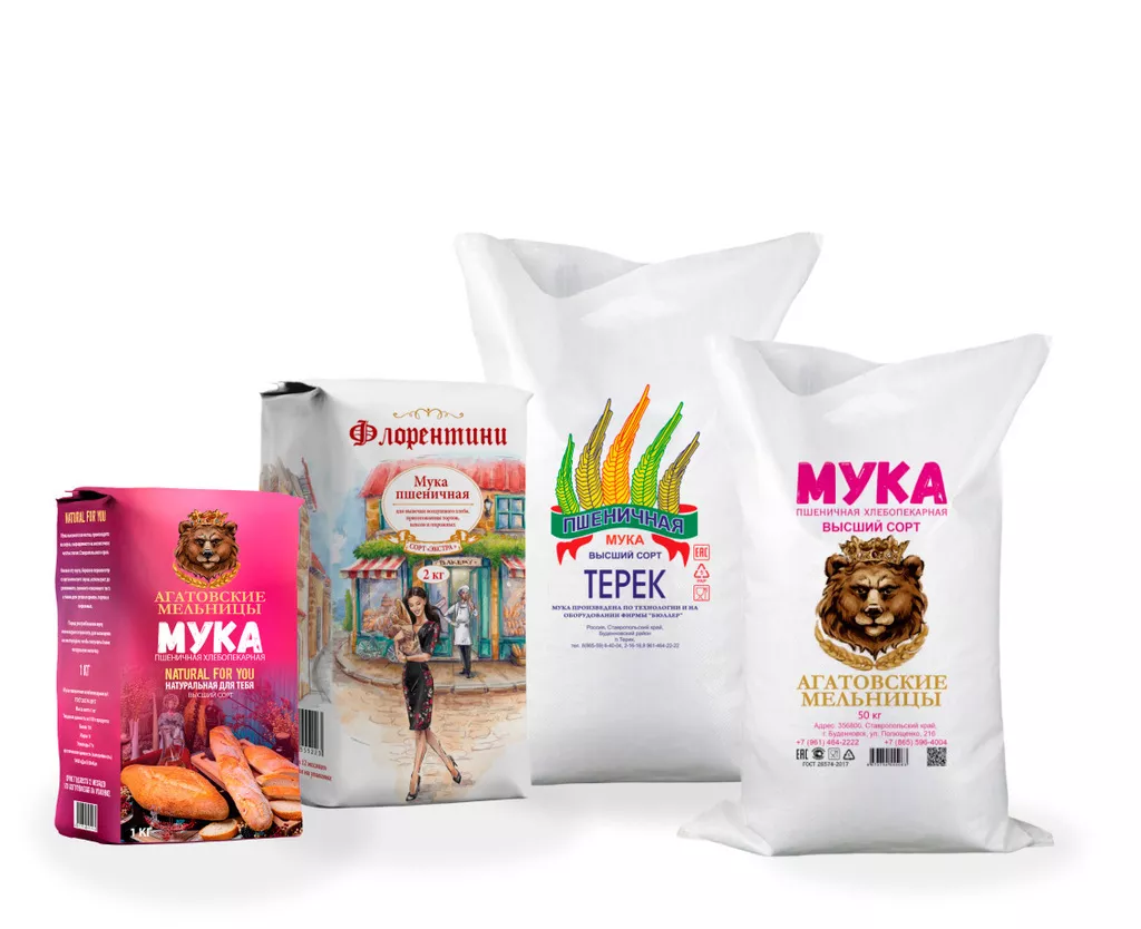 фотография продукта Мука пшеничная хлебопекарная