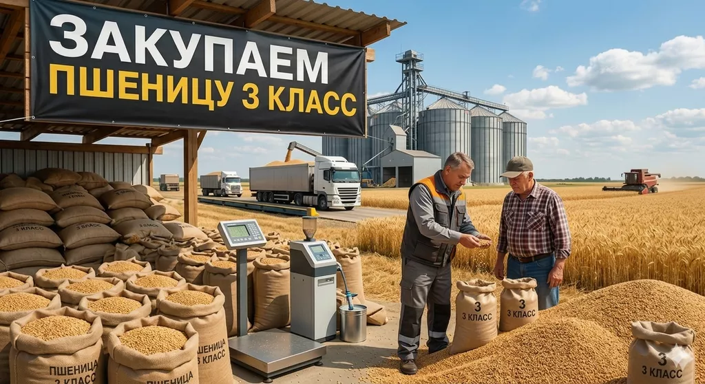 фотография продукта Пшеница 3 класс, объем  с доставкой 