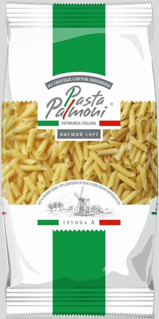 Фотография продукта Макароны "Pasta Palmoni" Перо 400 гр.